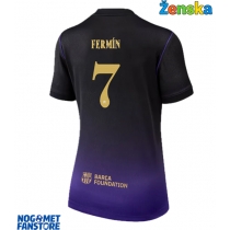 Barcelona Fermin Lopez #7 Gostujuci Dres za Ženska 2026-27 Kratak Rukav